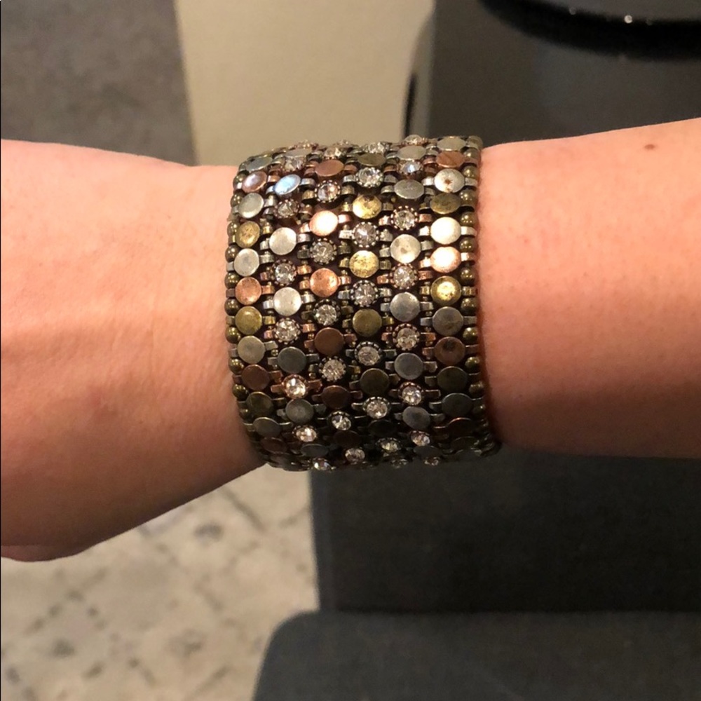 Women’s stretchy multi colored bracelet